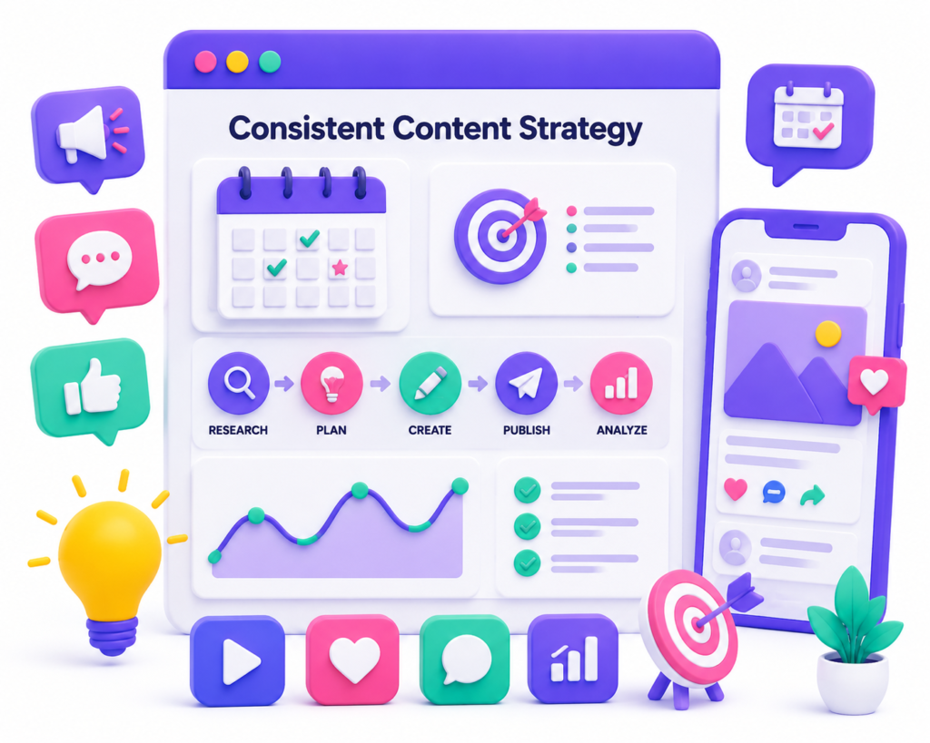 Consistent Content Strategy